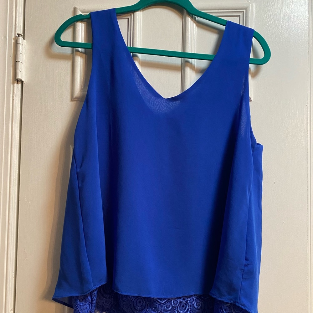 Blue Summer Tank